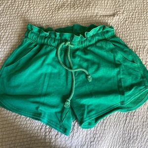 Target shorts, super comfy for lounging around!